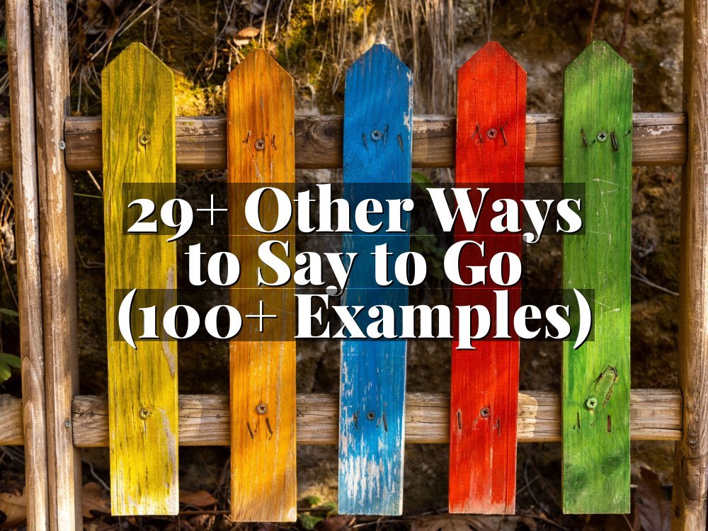 29+ Other Ways to Say to Go (100+ Examples)
